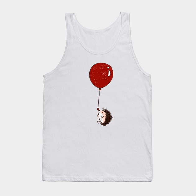 Hedgehog got a balloon Tank Top by KaylaPhan